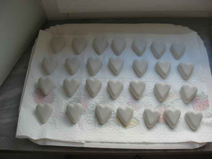 GESSETTI A FORMA DI CUORE 