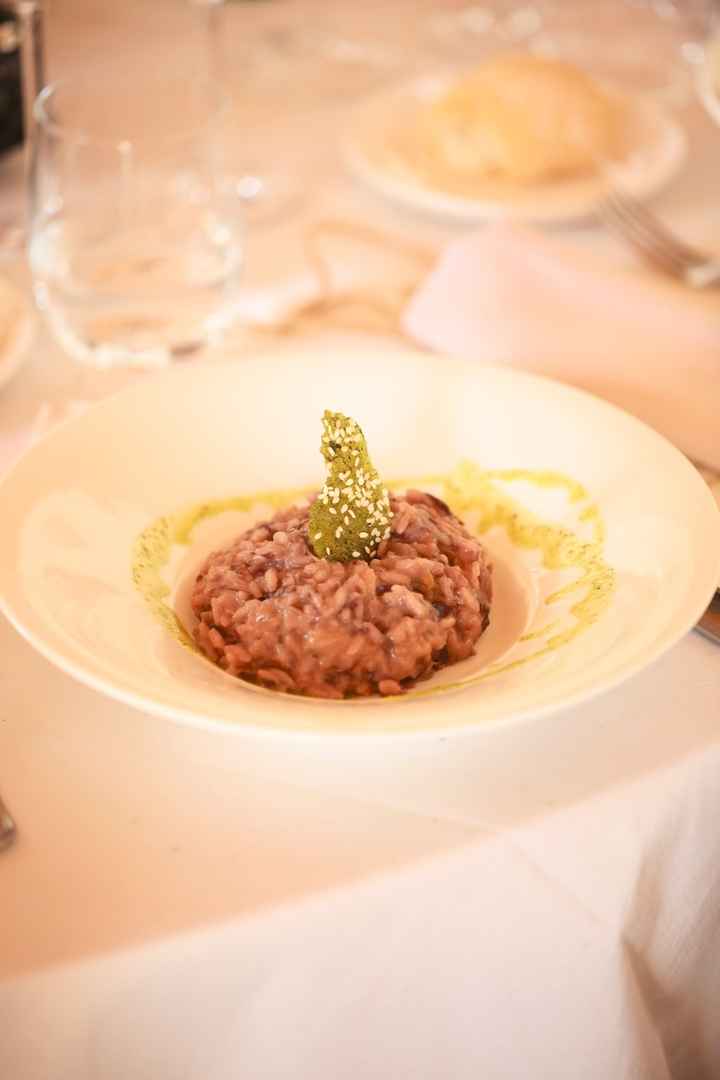 Risotto al radicchio di Treviso