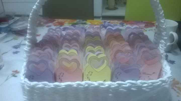 mini shopper per la confettata