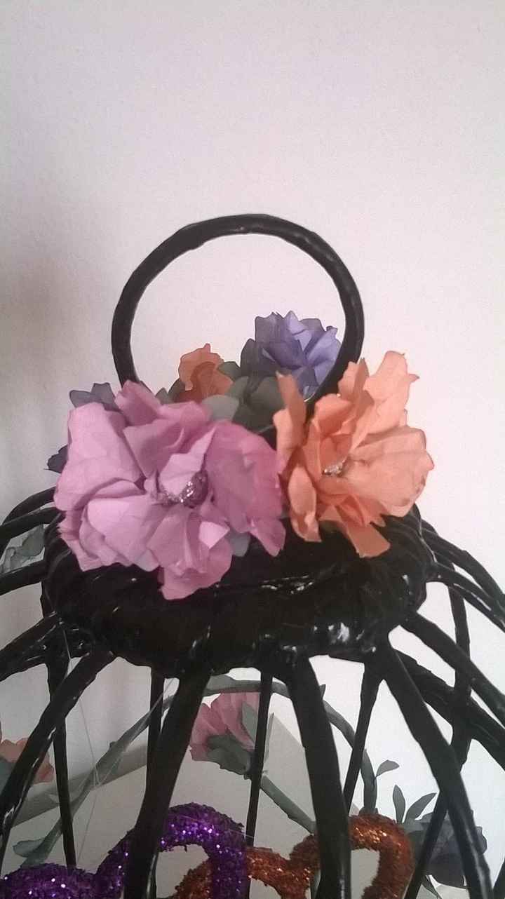 Finalmente finita la mia gabbietta decorativa