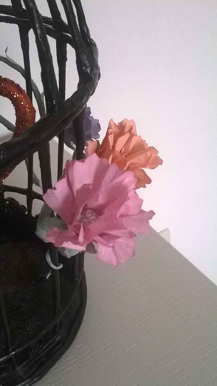 Finalmente finita la mia gabbietta decorativa