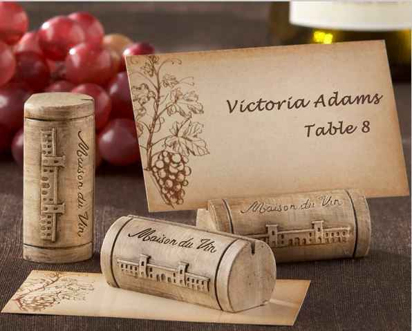 segnaposto tappi di sughero