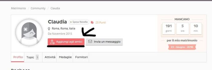 come richiedere l amicizia
