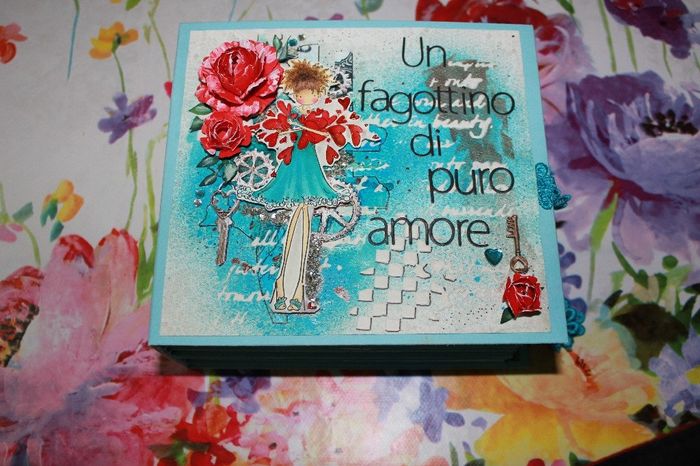 gesso,stencil e texture paste