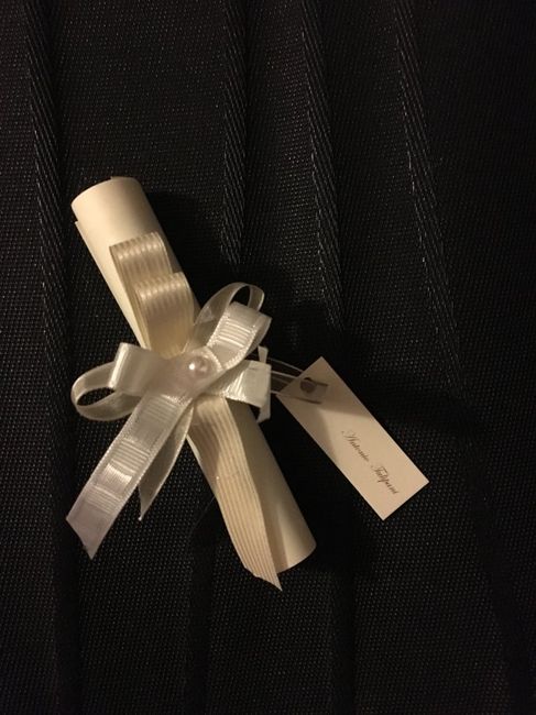 La mia idea per i segnaposto - 1