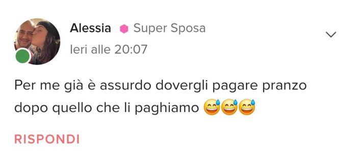 Menù "ridotto" per staff - 1