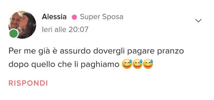 Menù "ridotto" per staff - 1