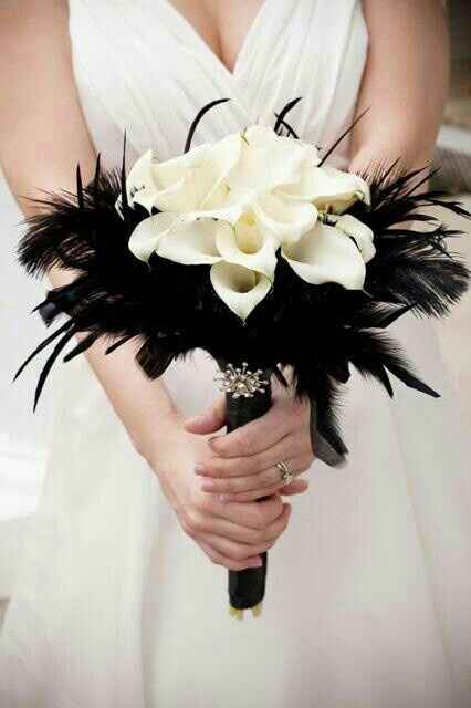  Bouquet black & white - 1