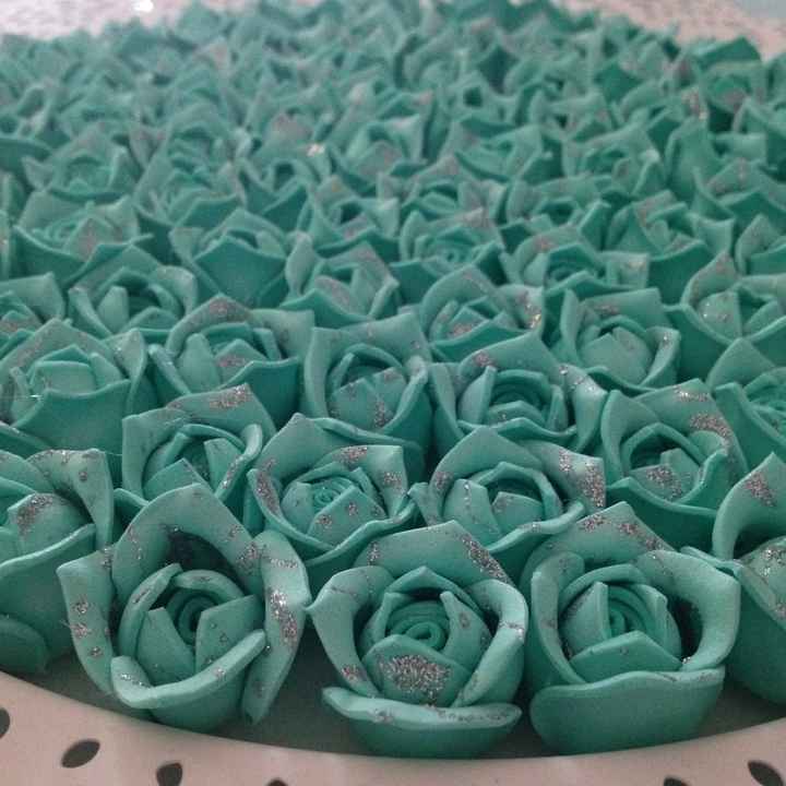 Roselline in fommy per le bomboniere: