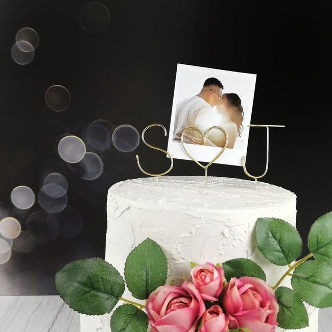 Voi metterete un cake topper? 6