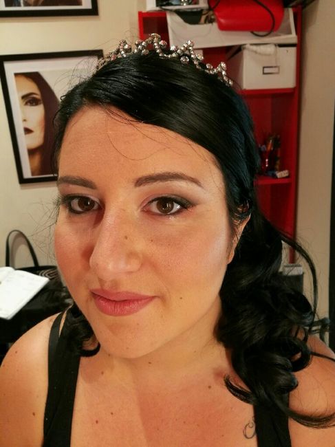 Prima prova trucco a capelli - 4