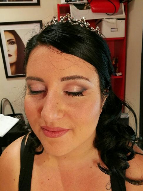 Prima prova trucco a capelli - 5