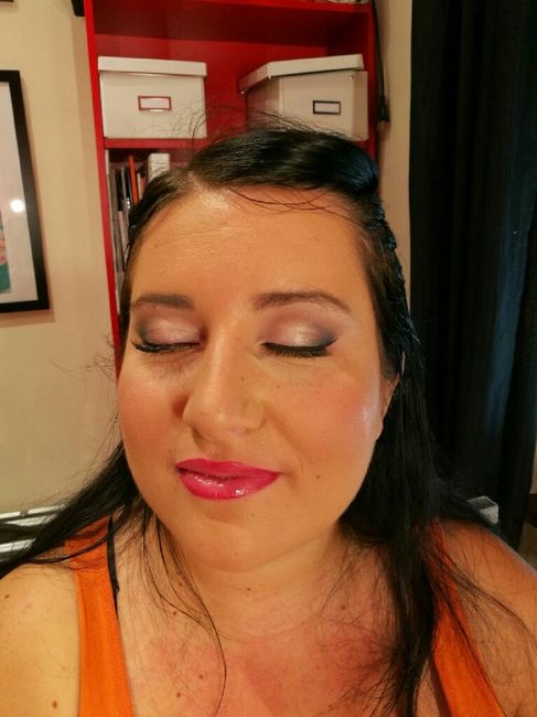 2 e ultima prova trucco...perfetta! - 3
