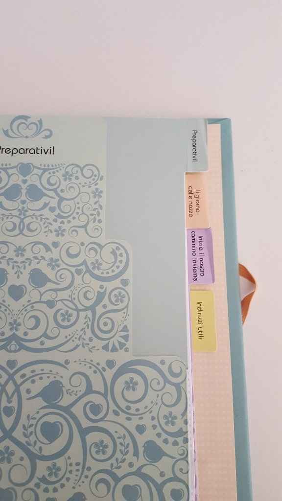 l'agenda come vedi è divisa in sezioni ed è quindi molto pratica, oltre ad essere bella