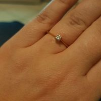 Anello di fidanzamento -foto - 1