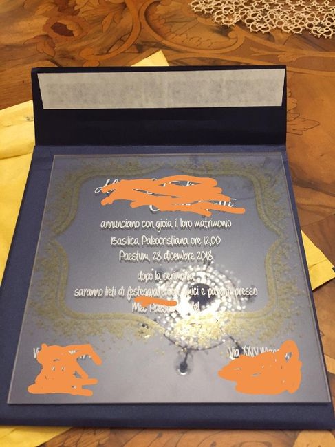 Partecipazioni plexiglass 1