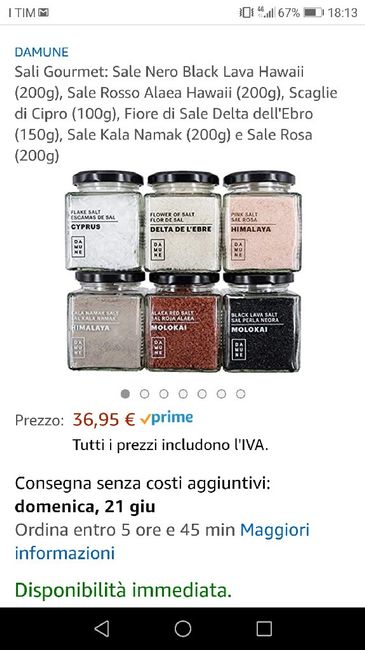 Tema: Sale e le varie tipologie 1