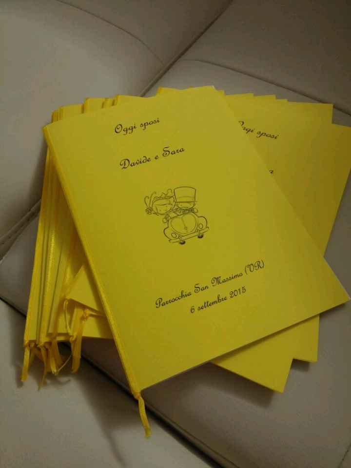 Costo libretto messa - 1