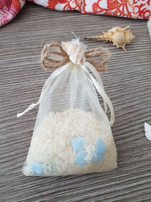 Prove sacchetti porta riso - 2
