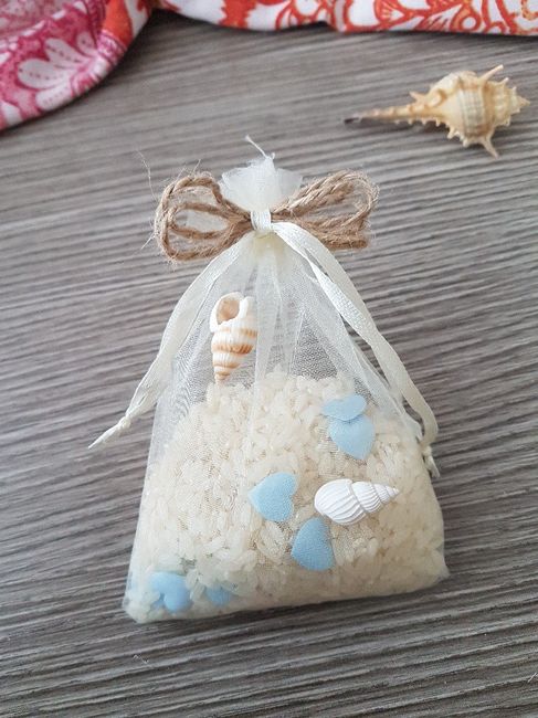 Prove sacchetti porta riso - 3