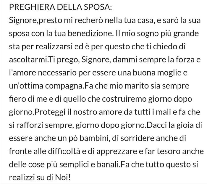 Domani mi sposo - 1