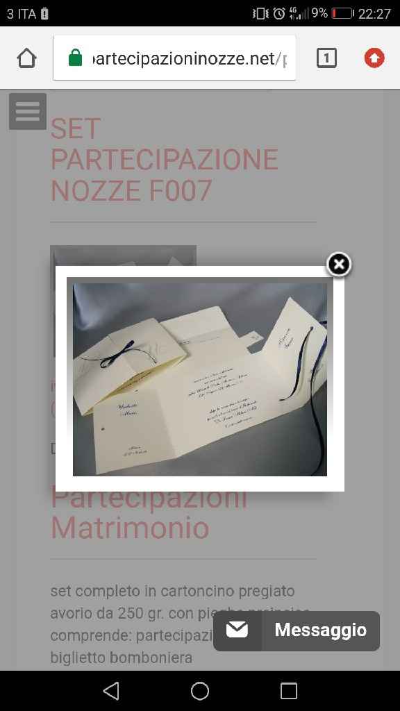  Partecipazioni su "partecipazioninozze.net" opinioni - 1