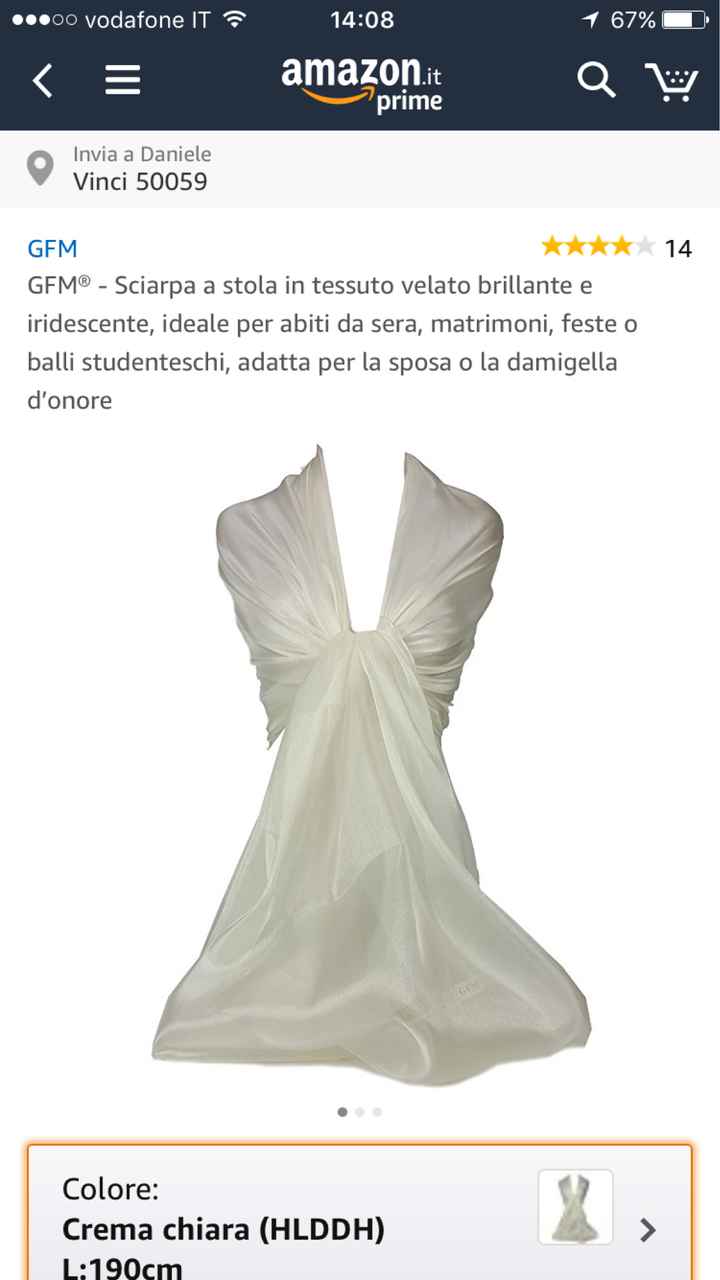 Stola quale prendere e che colore ho abito - 3