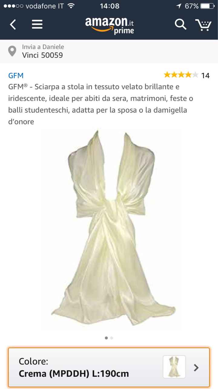 Stola quale prendere e che colore ho abito - 4