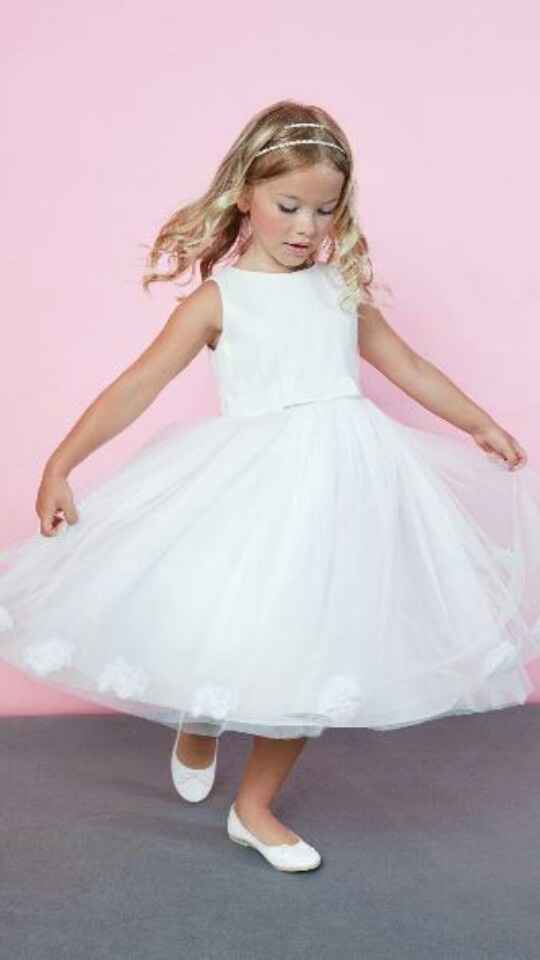  abiti per bambine damigelle - 1