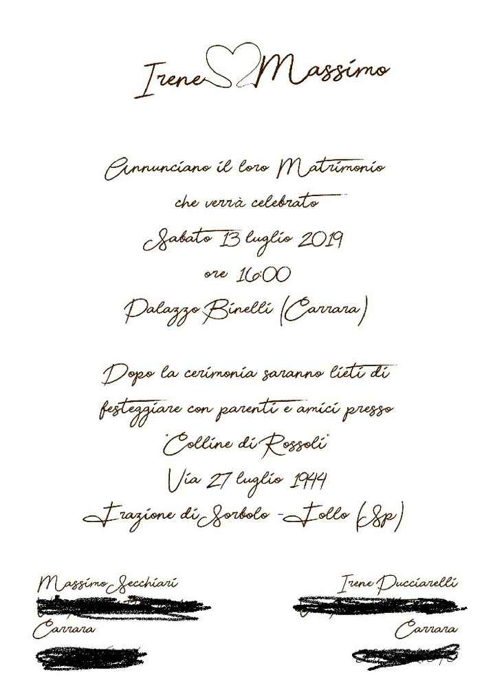 Partecipazioni fai da te - 2