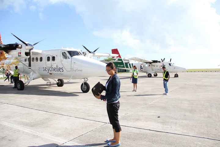 aeroporto "internazionale" di mahé