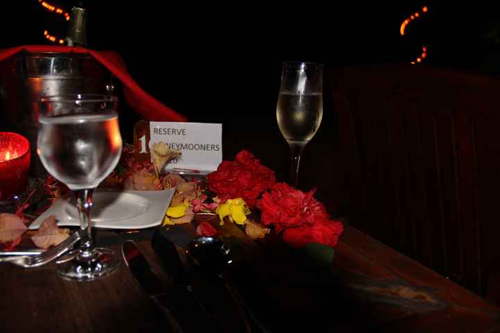 cenetta per luna di miele