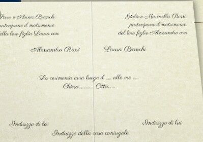 Le mie partecipazioni di nozze preferite - 1