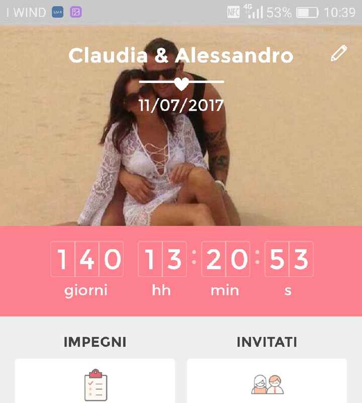Quanti giorni mancano alle tue nozze? - 1