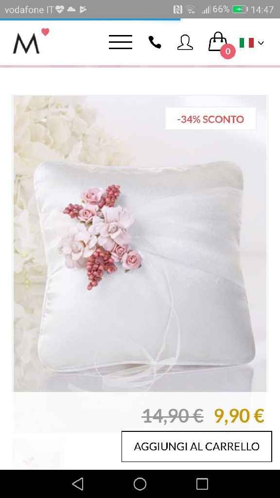  Cuscino portafedi - 1