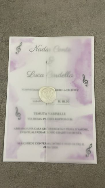Foto delle vostre partecipazioni ❤️ 6