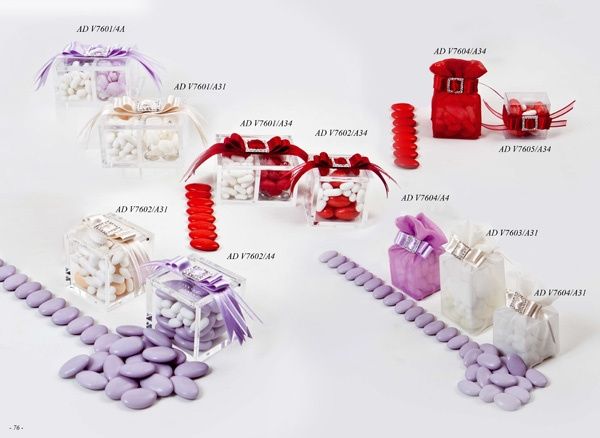 Scatole per confetti