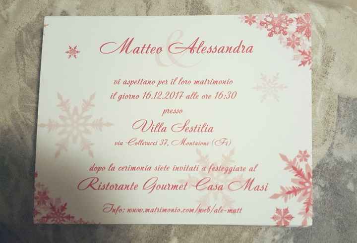 Ecco le partecipazioni definitive! - 1