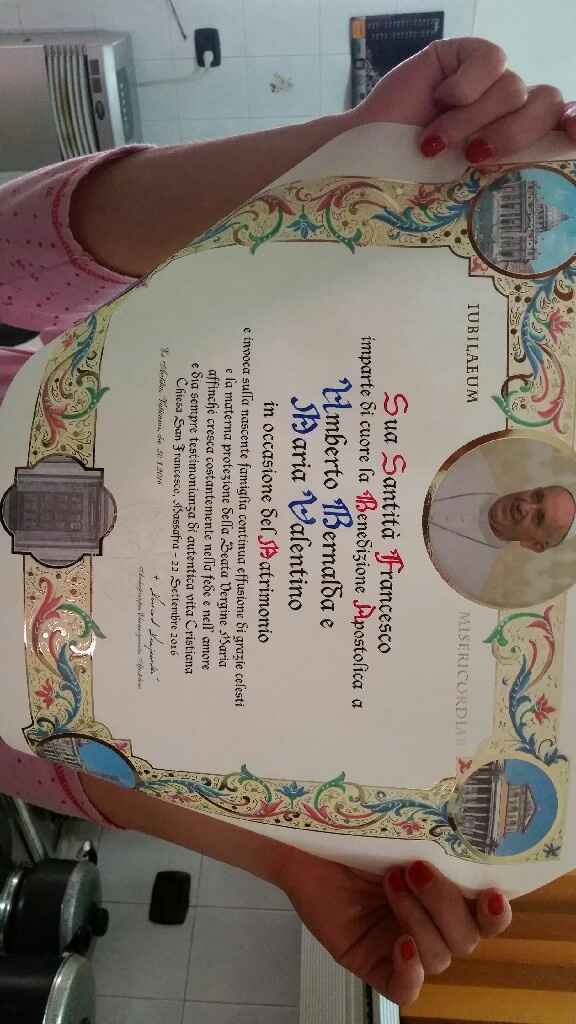 Benedizione del papa... - 1