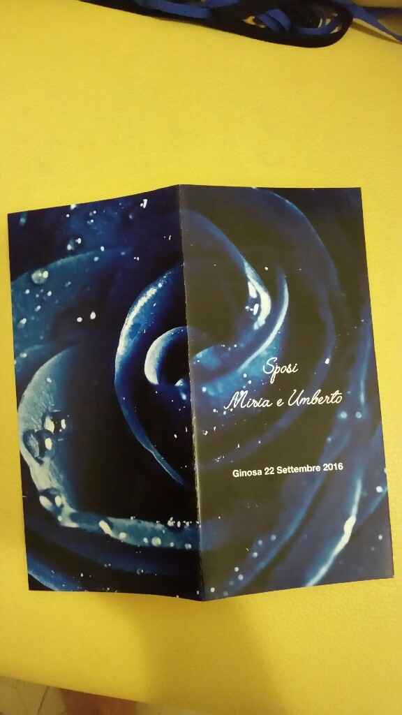 I miei menu' .... e i temi per i tavoli ... - 2