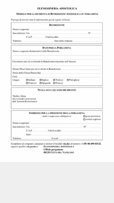 Benedizione del papa... - 1