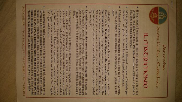 "offerta chiesa" - 1