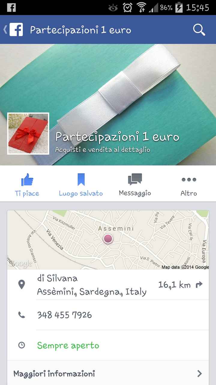 Le mie partecipazioni sono pronte. ..  - 1