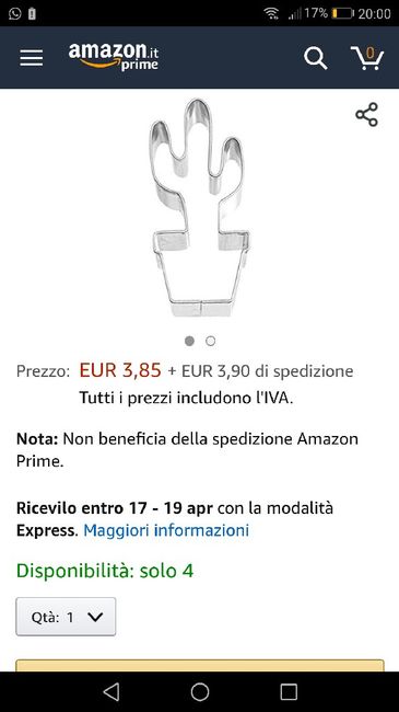 Biscotto come segnaposto - 1