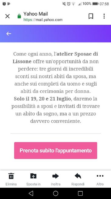 Saldi sposae lissone - 2