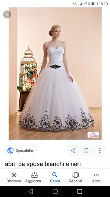 Abito da sposa.. Total black! - 3