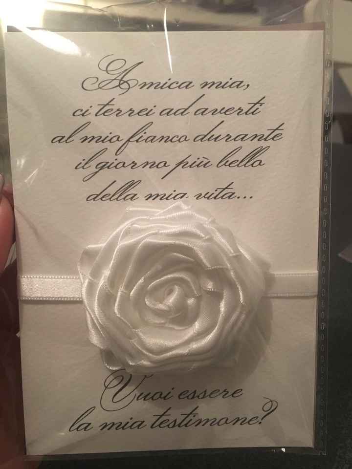 Come lo avete chiesto ai vostri testimoni? - 1