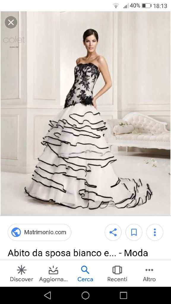Abito da sposa.. Total black! - 1
