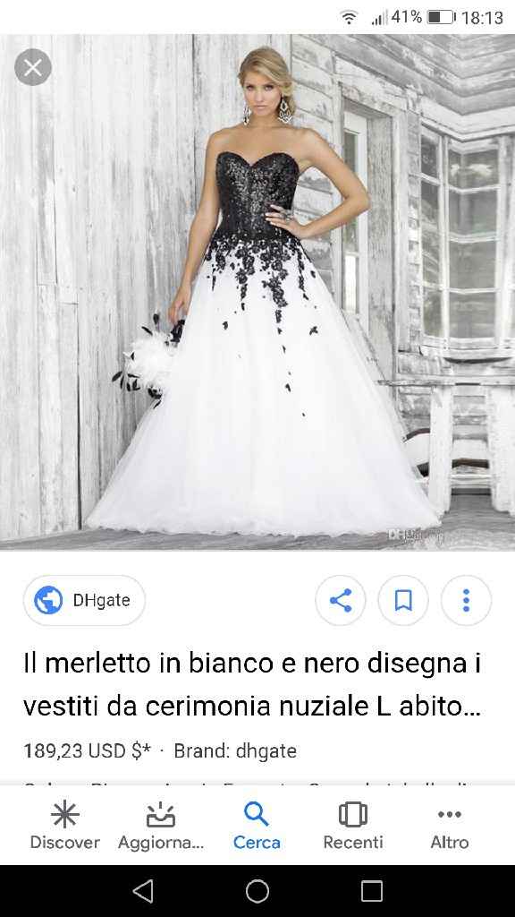 Abito da sposa.. Total black! - 4