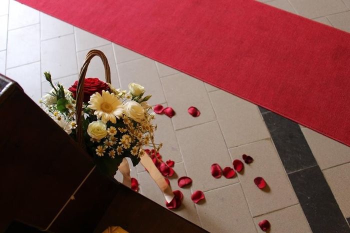 cestini fiori veri e fiori di carta